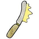 butter knife - ha ha
