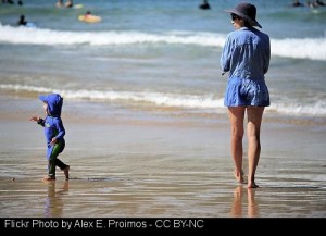 Today we are more careful about how much time we spend out in the sun.